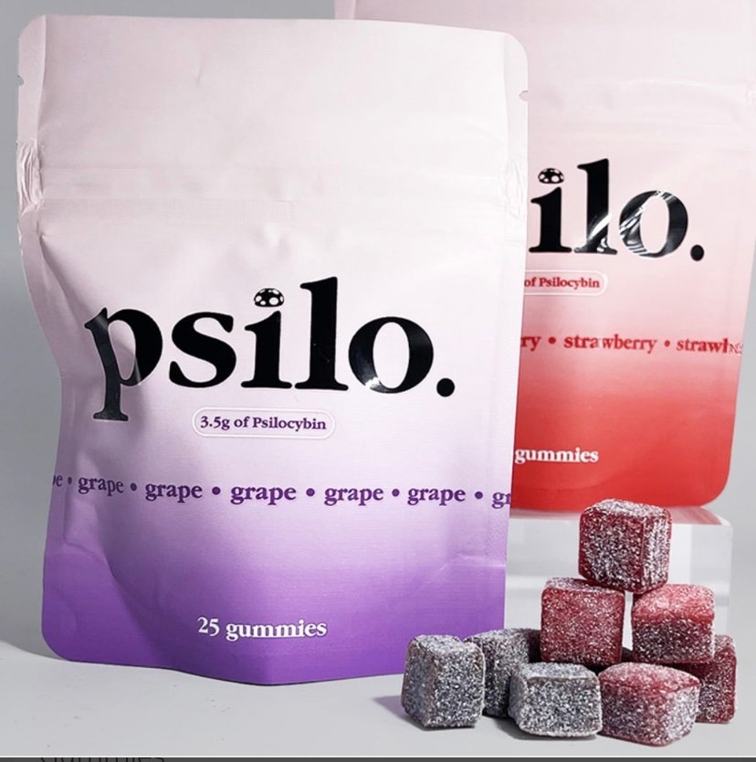 Psilo – Psilocybin Mushroom Gummy Cubes 3.5gm