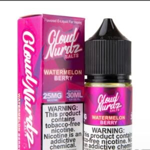 Cloud Nurdz Salt - Watermelon Berry (30ml)
