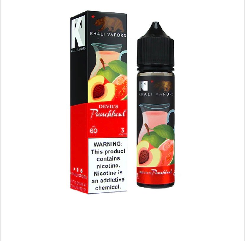 Devil’s Punchbowl by Khali Vapors 60ml(GUAVA PEACH)