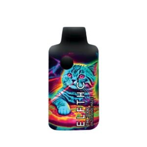 Lazer Lime Haze High Potency Blend Delta 8 + THC-P + THC-X 3g Disposable By ELF THC