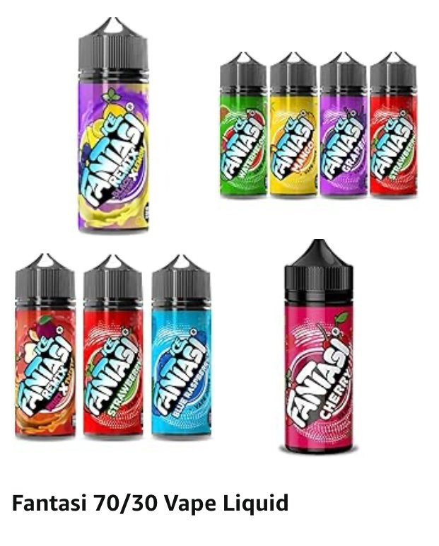 Fantasi Ice E-Liquid(70/30)100ml 0 Nicotine - Image 10