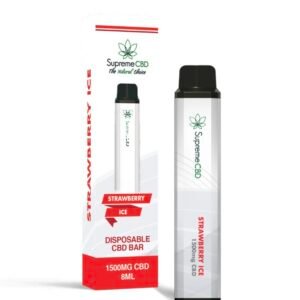 CBD Disposable Vape - Strawberry Ice (1500mg)