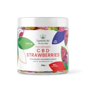 CBD Gummy Strawberries (1200mg)