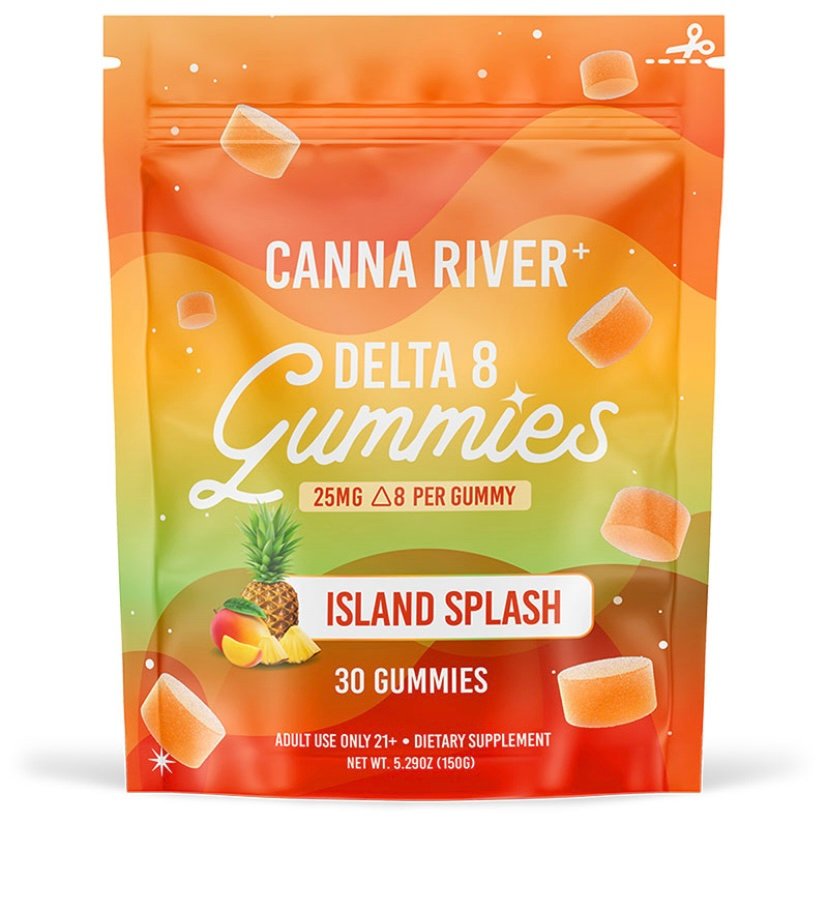 DELTA 8 THC GUMMIES – ISLAND SPLASH – CANNA RIVER