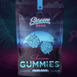 MAGIC MUSHROOM GUMMIES – BLUE RAZZ (3.5G)