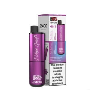 IVG 2400 Plum Edition 4 In 1 20mg Disposable Vape
