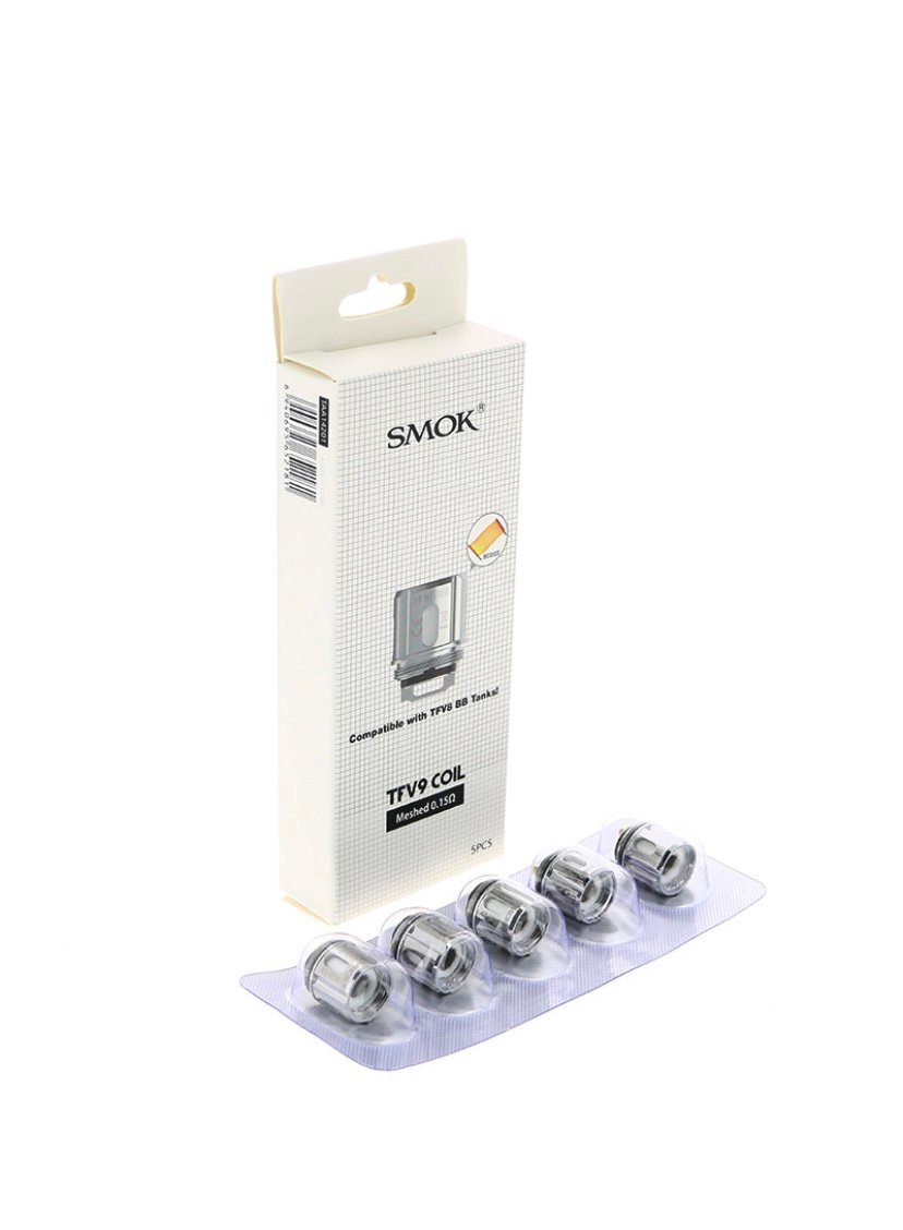 Five V9 meshed coils for the TFV9 clearomizer - Image 2