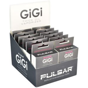 Pulsar GiGi Variable Voltage 510 Battery- 500mAh/Asst – 12PC DISP