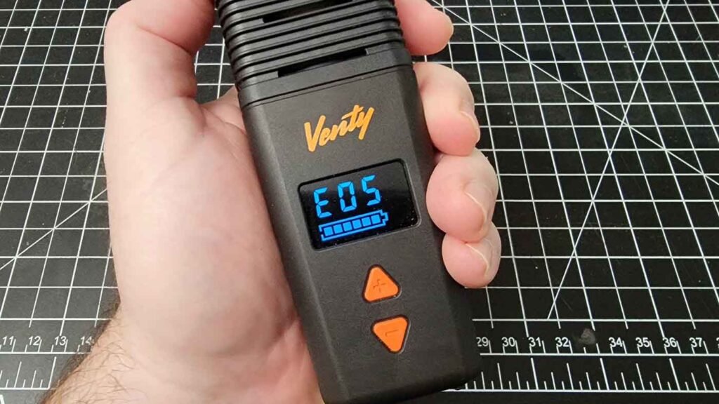 Venty Vaporizer Error Codes: ERROR 04